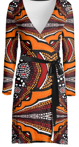 Tribal 2 Women's Wrap Dress