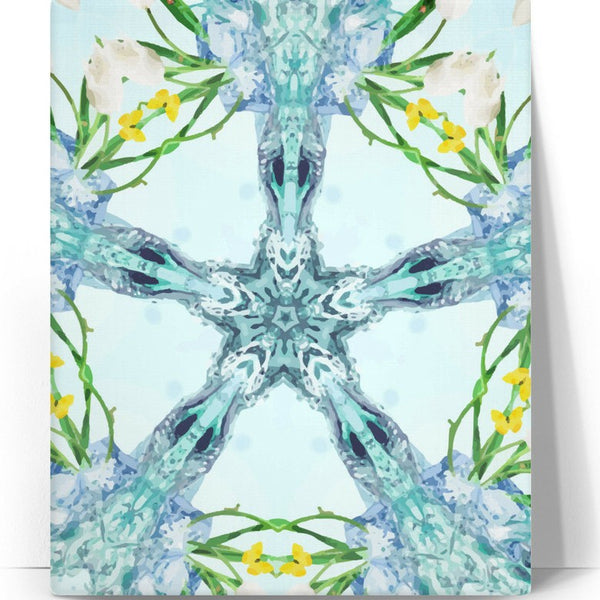 Spring Star 24x30 Canvas Print