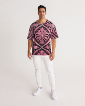 Load image into Gallery viewer, Rosa Y Negro 3D 2 Men&#39;s All-Over Print Premium Heavyweight Tee