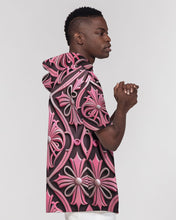 Load image into Gallery viewer, Rosa Y Negro 3D 2 Men&#39;s All-Over Print Premium Heavyweight Short Sleeve Hoodie