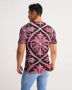 Rosa Y Negro 3D 2 Men's All-Over Print Tee