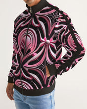 Load image into Gallery viewer, Tbd Men&#39;s All-Over Print Stripe Sleeve Track Jacket