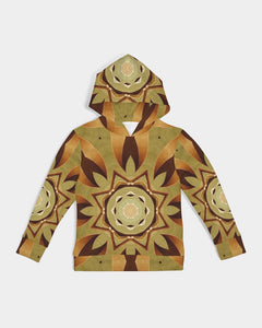 Wood Gold 1 Kids All-Over Print Hoodie