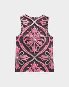Rosa Y Negro 3D 2 Men's All-Over Print Sport Tank