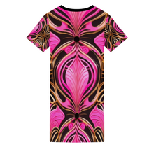 Indlæs billede til gallerivisning RYN 1 Women&#39;s V-neck Short Sleeve Mini Dress