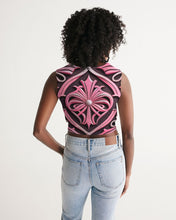 Load image into Gallery viewer, Rosa Y Negro 3D 2 Women&#39;s  All-Over Print Twist-Front Tank