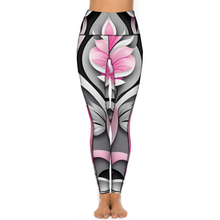 Indlæs billede til gallerivisning Custom Women&#39;s All Over Printed High Waist Yoga Skinny Pants