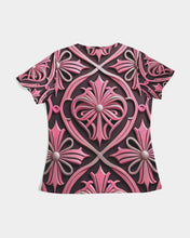 Load image into Gallery viewer, Rosa Y Negro 3D 2 Women&#39;s All-Over Print Tee