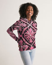 Load image into Gallery viewer, Rosa Y Negro 3D 2 Women&#39;s All-Over Print Hoodie