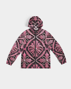 Rosa Y Negro 3D 2 Men's All-Over Print Windbreaker