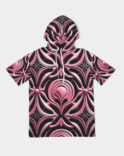 Indlæs billede til gallerivisning Tbd Men&#39;s All-Over Print Premium Heavyweight Short Sleeve Hoodie