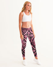 Load image into Gallery viewer, Rosa Y Negro 3D 2 Women&#39;s All-Over Print Yoga Pants