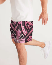 Load image into Gallery viewer, Rosa Y Negro 3D 2 Men&#39;s All-Over Print Jogger Shorts