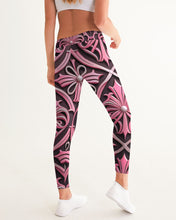 Load image into Gallery viewer, Rosa Y Negro 3D 2 Women&#39;s All-Over Print Yoga Pants