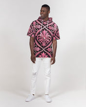 Load image into Gallery viewer, Rosa Y Negro 3D 2 Men&#39;s All-Over Print Premium Heavyweight Short Sleeve Hoodie