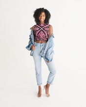 Load image into Gallery viewer, Rosa Y Negro 3D 2 Women&#39;s  All-Over Print Twist-Front Tank