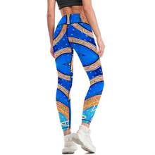Indlæs billede til gallerivisning Customizable Women&#39;s All Over Print High Waisted Yoga Leggings