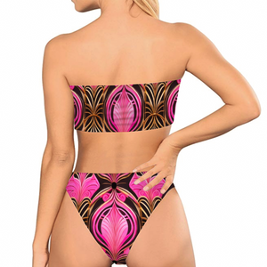 RYN 1 Women's Bandeau Bikini with Padding