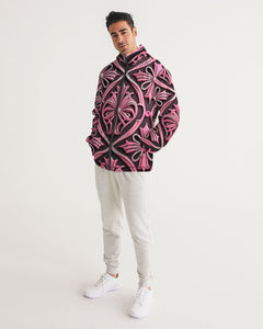 Rosa Y Negro 3D 2 Men's All-Over Print Windbreaker
