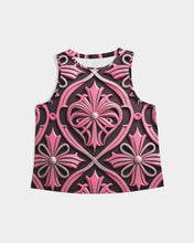Load image into Gallery viewer, Rosa Y Negro 3D 2 Women&#39;s All-Over Print Cropped Tank