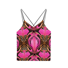 Indlæs billede til gallerivisning RYN1 Women&#39;s Criss Cross Back Camisole Cropped Tank Top