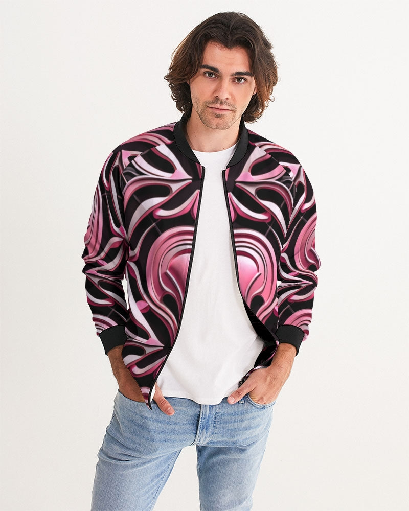 Tbd Men's All-Over Print Bomber Jacket