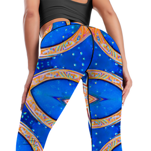 Customizable Women's All Over Print High Waisted Yoga Leggings