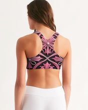Load image into Gallery viewer, Rosa Y Negro 3D 2 Women&#39;s All-Over Print Seamless Sports Bra