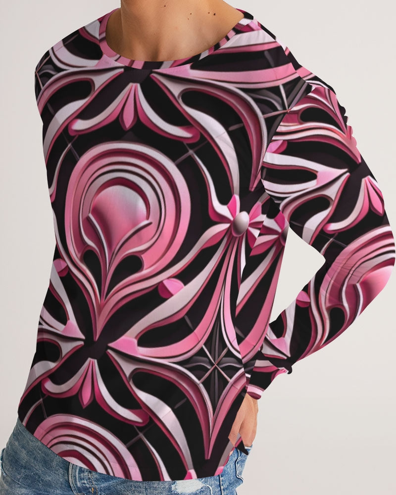 Tbd Men's All-Over Print Long Sleeve Tee