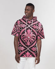 Load image into Gallery viewer, Rosa Y Negro 3D 2 Men&#39;s All-Over Print Premium Heavyweight Short Sleeve Hoodie