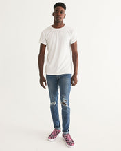 Load image into Gallery viewer, Rosa Y Negro 3D 2 Men&#39;s Slip-On Canvas Shoe