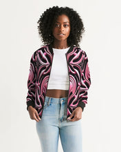 Load image into Gallery viewer, Tbd Women&#39;s All-Over Print Bomber Jacket