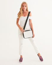 Load image into Gallery viewer, Rosa Y Negro 3D 2 Women&#39;s Slip-On Canvas Shoe