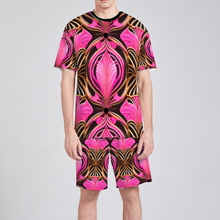 Indlæs billede til gallerivisning RYN 1 Men&#39;s Round Neck Short Sleeved Soccer Jersey and Shorts Set