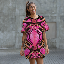 Indlæs billede til gallerivisning RYN 1 Women&#39;s V-neck Short Sleeve Mini Dress
