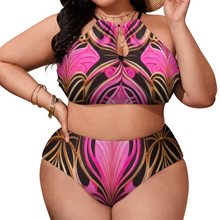 Indlæs billede til gallerivisning RYN 1 Plus Size Women&#39;s Two Piece Swimsuit