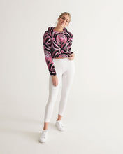 Load image into Gallery viewer, Tbd Women&#39;s All-Over Print Cropped Hoodie