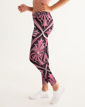 Load image into Gallery viewer, Rosa Y Negro 3D 2 Women&#39;s All-Over Print Yoga Pants