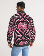 Load image into Gallery viewer, Tbd Men&#39;s All-Over Print Stripe Sleeve Track Jacket