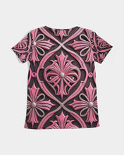 Load image into Gallery viewer, Rosa Y Negro 3D 2 Women&#39;s All-Over Print V-Neck Tee