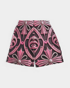 Rosa Y Negro 3D 2 Men's All-Over Print Jogger Shorts