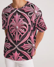 Load image into Gallery viewer, Rosa Y Negro 3D 2 Men&#39;s All-Over Print Premium Heavyweight Tee