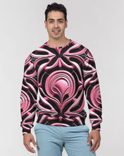 Indlæs billede til gallerivisning Tbd Men&#39;s All-Over Print Classic French Terry Crewneck Pullover