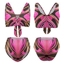 Indlæs billede til gallerivisning RYN1 Women&#39;s Two Piece Adjustable Split Swimsuit