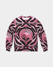 Indlæs billede til gallerivisning Tbd Men&#39;s All-Over Print Classic French Terry Crewneck Pullover