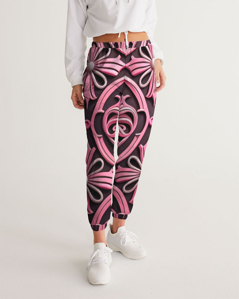 Rosa Y Negro 3D 2 Women's All-Over Print Track Pants