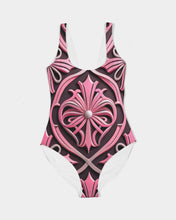 Load image into Gallery viewer, Rosa Y Negro 3D 2 Women&#39;s All-Over Print One-Piece Swimsuit