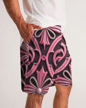 Load image into Gallery viewer, Rosa Y Negro 3D 2 Men&#39;s All-Over Print Jogger Shorts