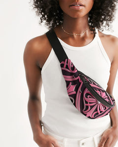 Rosa Y Negro 3D 2 Crossbody Sling Bag