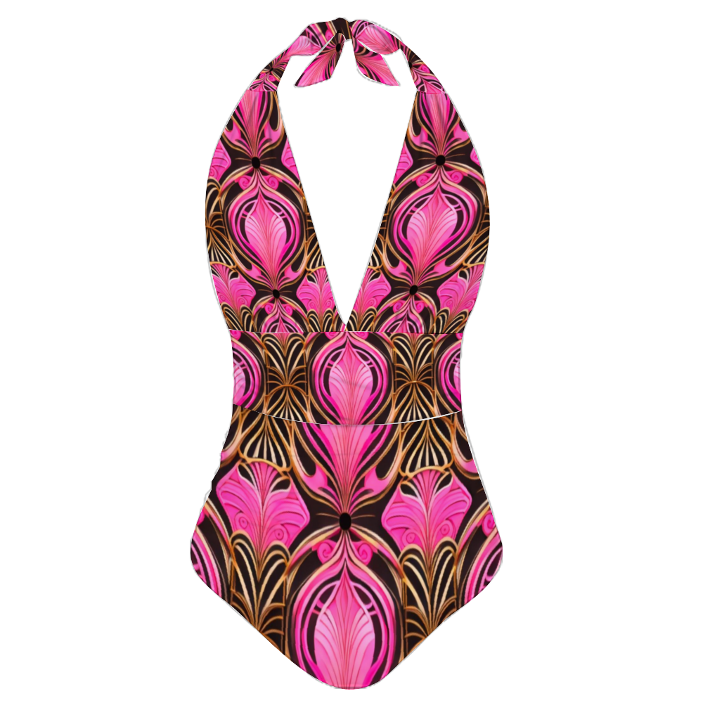 RYN1 Women's Tankini Halterneck